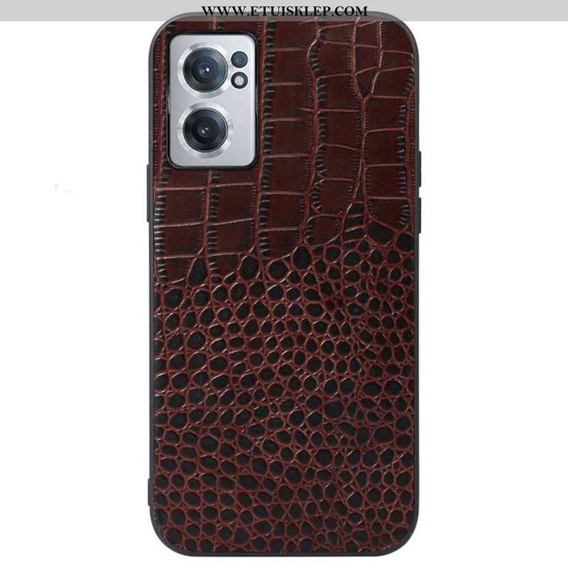 Etui do OnePlus Nord CE 2 5G Krokodyl Tekstura